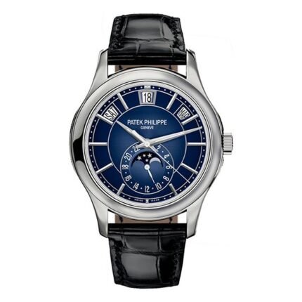 Patek Philippe Complications 5205G-013 Annual Calendar Moonphase18k White Gold Men's Watch