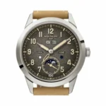 Patek Philippe Complications 5326G-001 Textured Charcoal Grey Dial 41mm 18k White Gold Calfskin Leather Straps Men's Watch