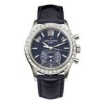 Patek Philippe Complications 5961P-001 Annual Calendar Chronograph Matte Blue Opaline 40.5Mm Platinum - Luxury Souq