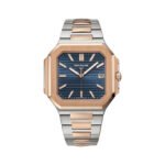 Patek Philippe Cubitus 5821/1AR-001 Stainless Steel/Rose Gold Blue Dial 45mm Men's Watch - Luxury Souq