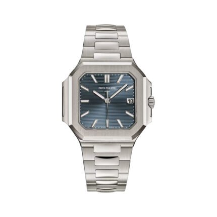 Patek Philippe Cubitus 7128/1G-001 White Gold Sunburst Blue-Gray Dial 40mm Men's Watch - Luxury Souq
