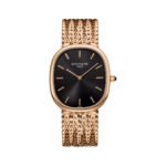 Patek Philippe Golden Ellipse 5738/1R-001 Rose Gold 34.5mm Black Dial Ladies Watch - Luxury Souq