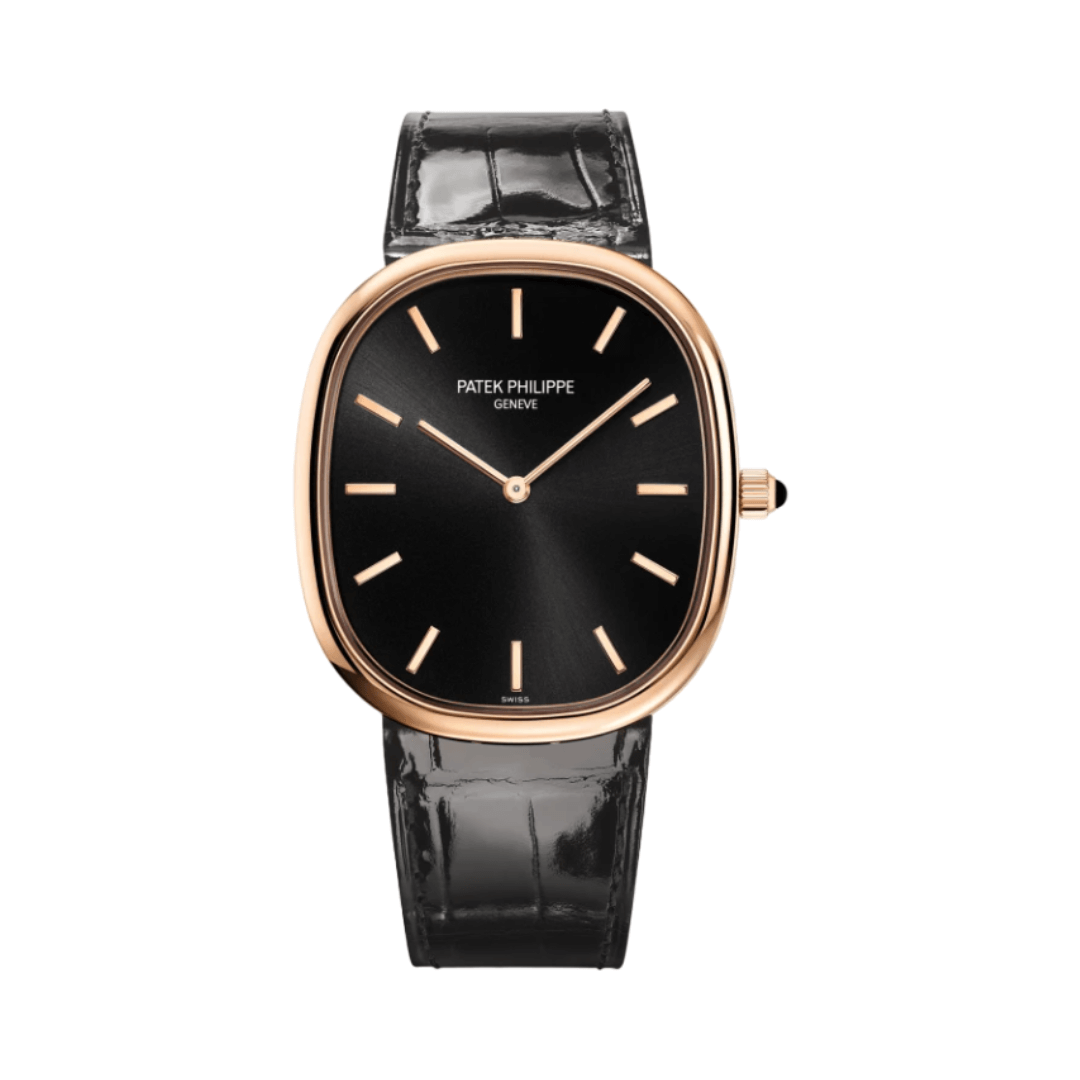 Patek Philippe Golden Ellipse 5738R-001 Ebony 18K Rose Gold Black Dial Patek Philippe Golden Ellipse 5738R-001 Ebony 18K Rose Gold Black Dial
