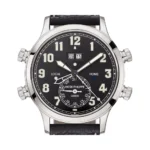 Patek Philippe Grand Complication 5520P-001 Ebony Black Sunburst Dial 42mm Platinum Black Calfskin Straps Men's Watch