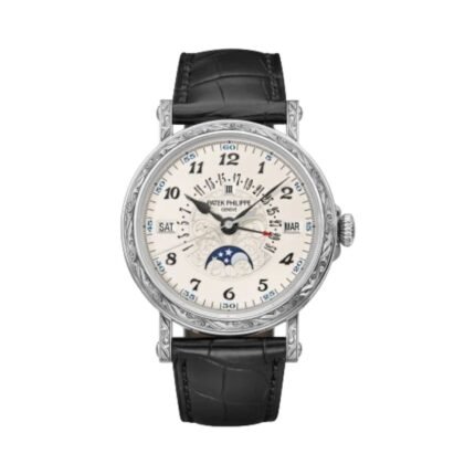 Patek Philippe Grand Complications 5160/500G-001 Perpertual Calendar 18k White Gold Watch