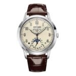 Patek Philippe Grand Complications 5320G-001 Perpetual Calendar Cream Dial 18kt White Gold Men's Watch