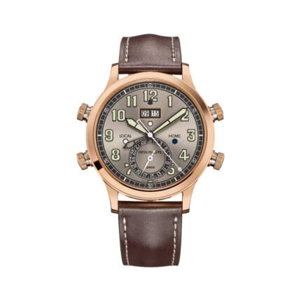 Patek Philippe Grand Complications 5520RG-001 Rose Gold 42.2mm Gray Sunburst Dial Men's Watch - Luxury Souq