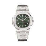 Patek Philippe Nautilus 5711/1A-014 Sunburst Olive Green Dial 40mm Stainless Steel Men's Watch