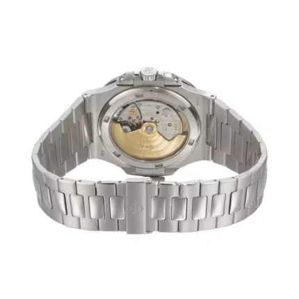 Patek Philippe Nautilus 5711/1P-001 Blue Baguette Dial 40th Anniversary Limited Edition Of 700 Pieces Platinum Men's Watch