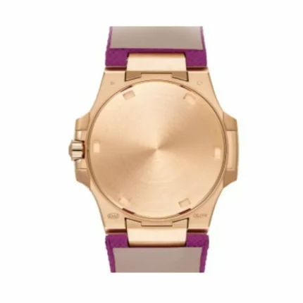 Patek Philippe Nautilus 7010R-013 Quartz Diamond Lacquered Purple Dial - Luxury Souq