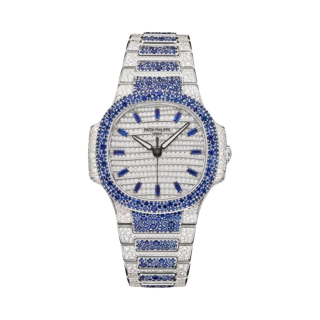 Patek Philippe Nautilus 7118/1451G-001 Haute Joaillerie Automatic Diamond - Luxury Souq Patek Philippe Nautilus 7118/1451G-001 Haute Joaillerie Automatic Diamond - Luxury Souq