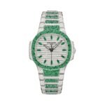 Patek Philippe Nautilus 7118/1453G-001 Haute Joaillerie Automatic Emeralds Diamond - Luxury Souq