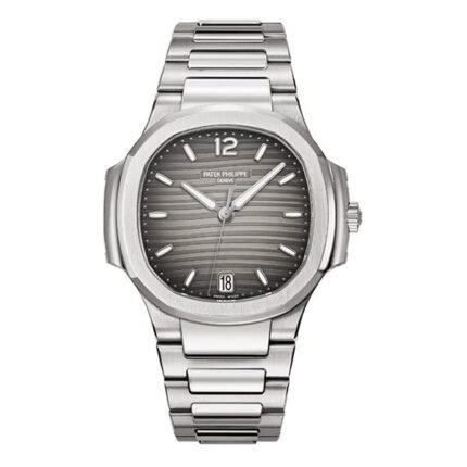 Patek Philippe Nautilus 7118/1A-011 Smoke Gray Index Dial Automatic 35.2mm Stainless Steel Ladies Watch
