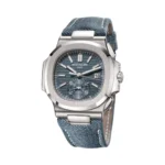 Patek Philippe Nautilus self-winding 5980/60G-001 Blue Dial