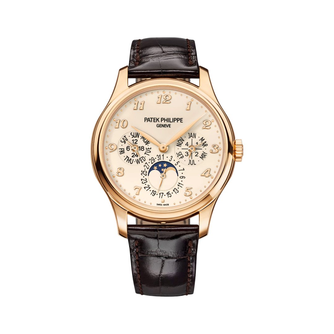 Patek Philippe Perpetual Calendar 5327R-001 Rose Gold Ivory Dial 39mm Men's Watch - Luxury Souq Patek Philippe Perpetual Calendar 5327R-001 Rose Gold Ivory Dial 39mm Men's Watch - Luxury Souq
