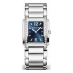 Patek Philippe Twenty~4 4910/1200A-001 Blue Sunburst Dial Diamond-Set Ladies’ Watch