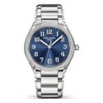 Patek Philippe Twenty~4 7300/1200A-001 Blue Sunburst Dial Diamond-Set Bezel 36mm Stainless Steel Ladies Watch