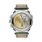 Patek Philippe World Time 5930P-001 Flyback Chronograph Platinum Green Dial Men's Watch