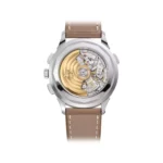 Patek Philippe World Time 5935A-001 Chronograph Stainless Steel Salmon Dial 41mm Men's Watch - Luxury Souq