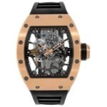 Richard Mille RM 035 Americas Toro Skeleton 48mm X 39.7mm 18k Rose Gold Black Rubber Straps Men's Watch