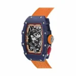 Richard Mille RM 07-04 Navy Blue Automatic Sport 30.50mm X 44.95mm Quartz TPT Orange Fabric Straps Ladies Watch