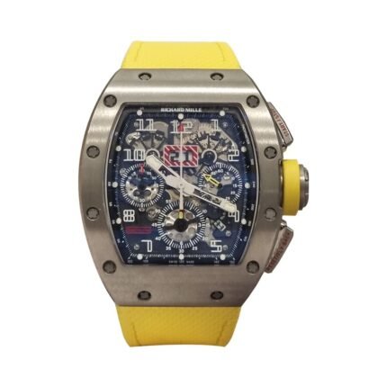 Richard Mille RM 11-01 Felipe Massa Titanium Skeleton Dial 50 mm - Luxury Souq