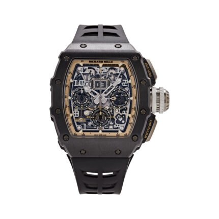 Richard Mille RM 11-03 Last Black Edition Automatic Flyback Chronograph Black Ceramic 50mm Men's Watch - Luxury Souq
