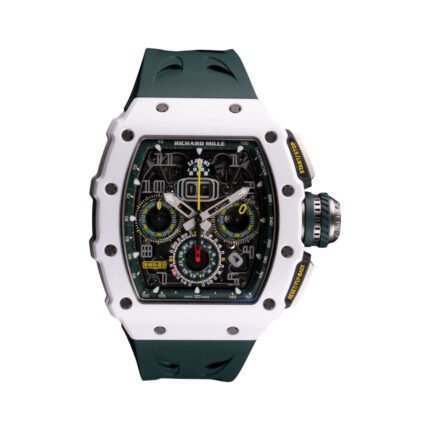 Richard Mille RM 11-03 Le Mans Classic White Carbon Ceramic Skeleton Dial 40mm Men's Watch - Luxury Souq