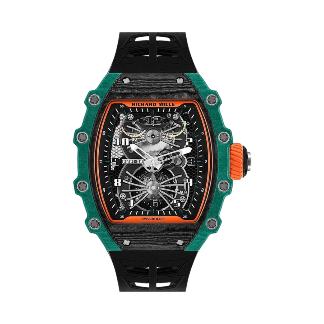 Richard Mille RM 21-02 Green Manual Winding Tourbillon... Richard Mille RM 21-02 Green Manual Winding Tourbillon...