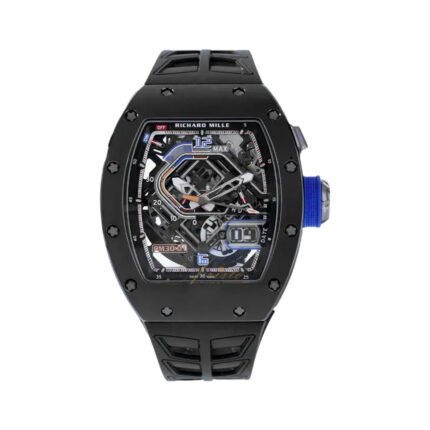 Richard Mille RM 30-01 Declutchable Rotor Automatic Winding Black Ceramic 43mm Skeleton Dial Mens Watch - Luxury Souq