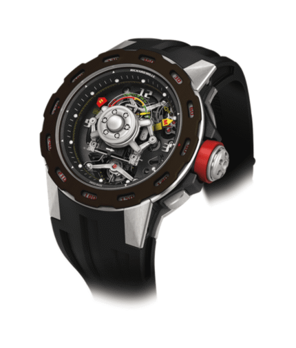 Richard Mille RM 36-01 Manual Winding Tourbillon G-sensor Sébastien Loeb Open-Work Dial Men's Watch