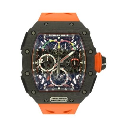 Richard Mille RM 50-03 McLaren Tourbillon Orange Rubber Strap - Luxury Souq