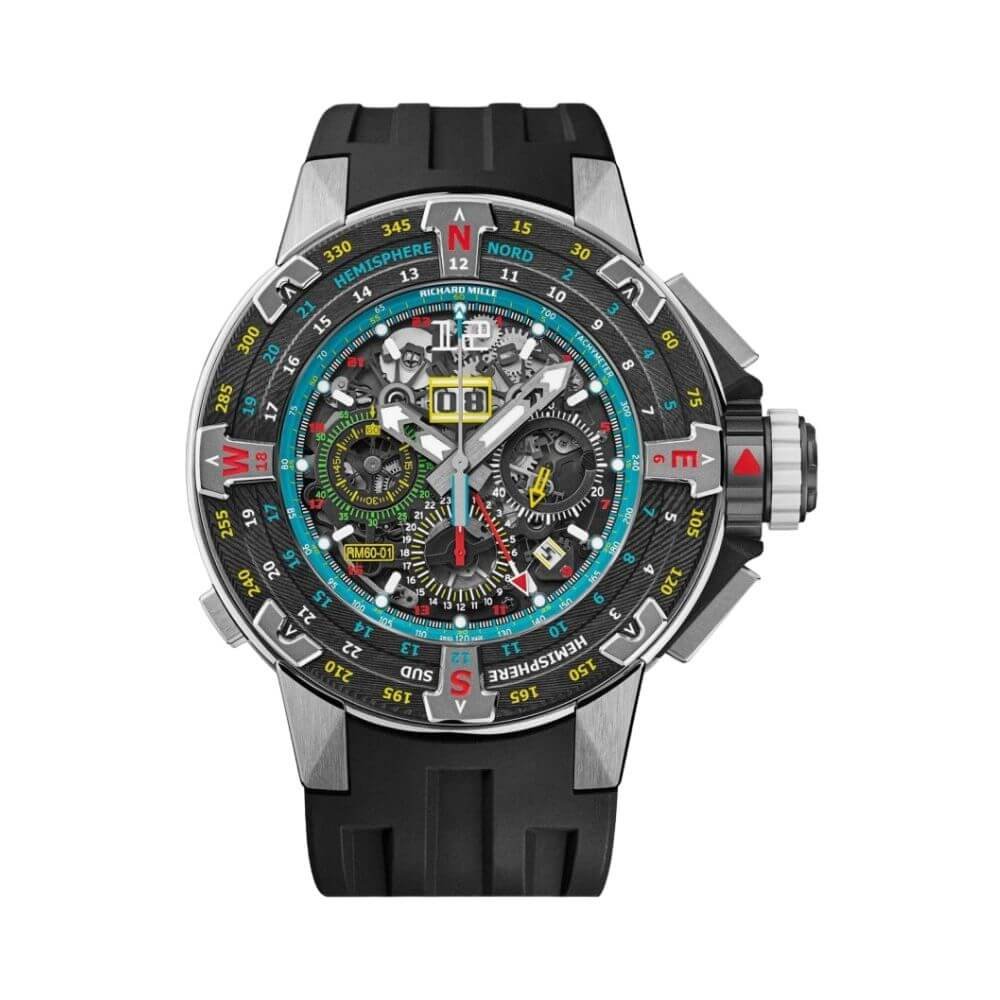 Richard Mille RM 60-01 Automatic Flyback Chronograph - Luxury Souq Richard Mille RM 60-01 Automatic Flyback Chronograph - Luxury Souq