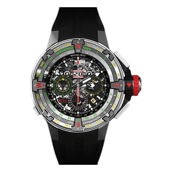 Richard Mille RM 60-01 Regatta Flyback Chronograph 50mm Titanium Skeletonized Dial Men's Watch Richard Mille RM 60-01 Regatta Flyback Chronograph 50mm Titanium Skeletonized Dial Men's Watch