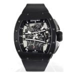 Richard Mille RM 61-01 CA-TZP Yohan Blake Limited Edition 50.23mm x 42.7mm NTPT Carbon Black Rubber Straps Men's Watch