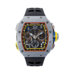 Richard Mille RM 65-01 FQ Split-seconds Chronograph Carbon TPT 50mm Skeleton Dial Mens Watch - Luxury Souq