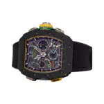 Richard Mille RM 65-01 LeBron James Edition Split-Seconds Chronograph Carbon 44mm Skeleton Dial Men's Watch - Luxury Souq