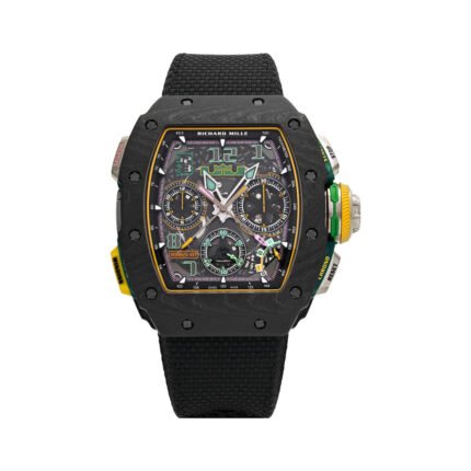 Richard Mille RM 65-01 LeBron James Edition Split-Seconds Chronograph Carbon 44mm Skeleton Dial Men's Watch - Luxury Souq