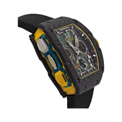 Richard Mille RM 65-01 LeBron James Edition Split-Seconds Chronograph Carbon 44mm Skeleton Dial Men's Watch - Luxury Souq