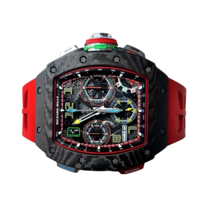 Richard Mille RM 65-01CA Split Seconds Chronograph NTPT Carbon Skeleton Dial - Luxury Souq