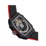 Richard Mille RM 67-02 Extra Flat Italy Carbon TPT Red Green Skeleton Dial 38mm Unisex Watch - Luxury Souq