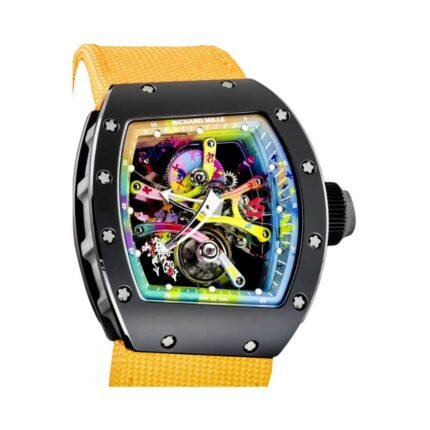 Richard Mille RM 68-01 Yellow Strap Tourbillon Cyril Kongo - Luxury Souq