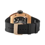 Richard Mille RM010 AH RG Rose Gold Diamond Bezel Skeleton Dial
