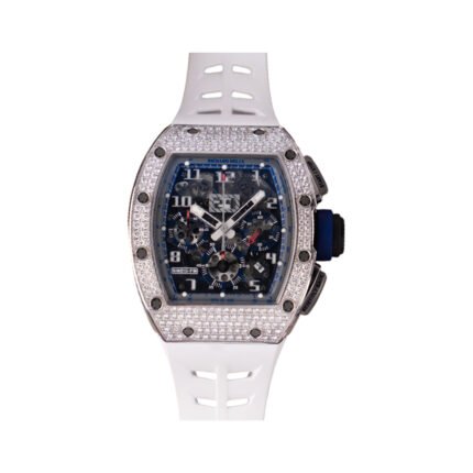 Richard Mille RM011 FM WG Full Setting Asia Edition Carbon TPT 40mm Men's Watch - Luxury Souq