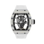 Richard Mille RM52-06 White Quartz TPT 43mm Skeleton Dial Men's Watch - Luxury Souq