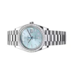 Rolex Day Date 228396TBR Automatic Platinum Baguette Bezel
