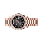 Rolex Day-Date 40 228345RBR-0025 Everose Gold Slate Ombre Dial 40mm Unisex Watch - Luxury Souq