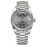 Rolex Day-Date m228239-0060 40 mm Oyster White Gold Men's Watch