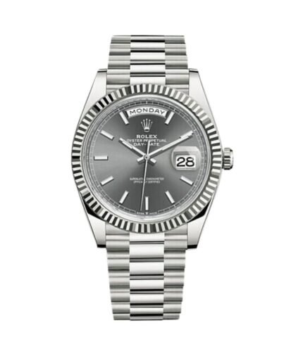 Rolex Day-Date m228239-0060 40 mm Oyster White Gold Men's Watch
