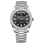 Rolex Day-Date m228349rbr-0003 Oyster, 40 mm, White Gold And Diamonds Men's Watch